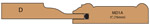 Allstyle Cabinet Doors: Cutaway of Kempton Kitchen Cabinet Door
